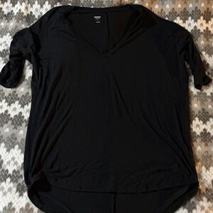 Express Black Relaxed Tee